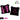 Lucky Bags LCKY Black and Neon Pink