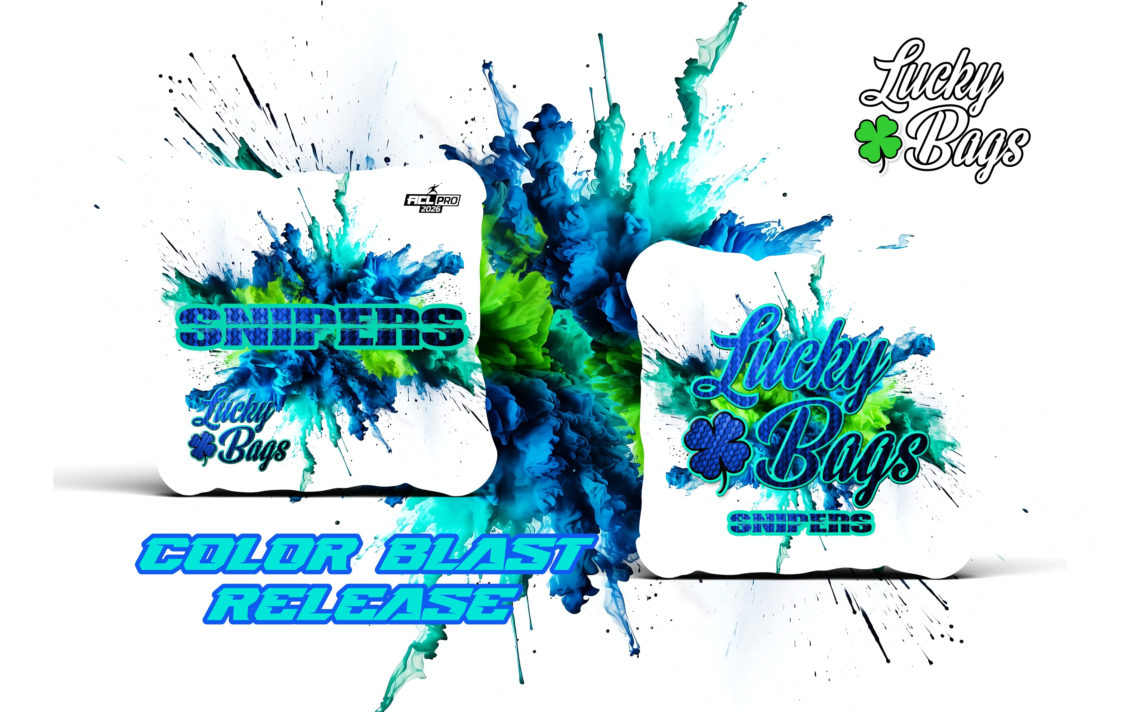 Seattle Color Blast Series – Lucky Bags Cornhole