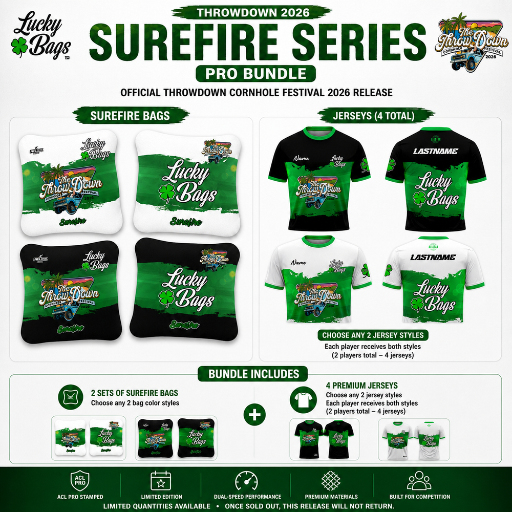 Lucky Bags Throwdown 2026 Pro Bundle (Bags & Custom Jerseys)